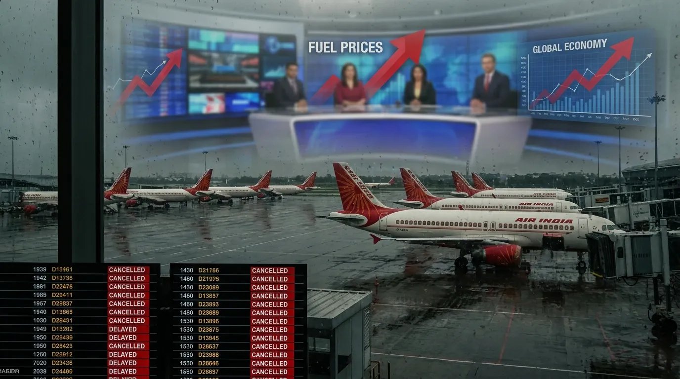 Air India reduces domestic flights as soaring fuel prices pressure airline operations