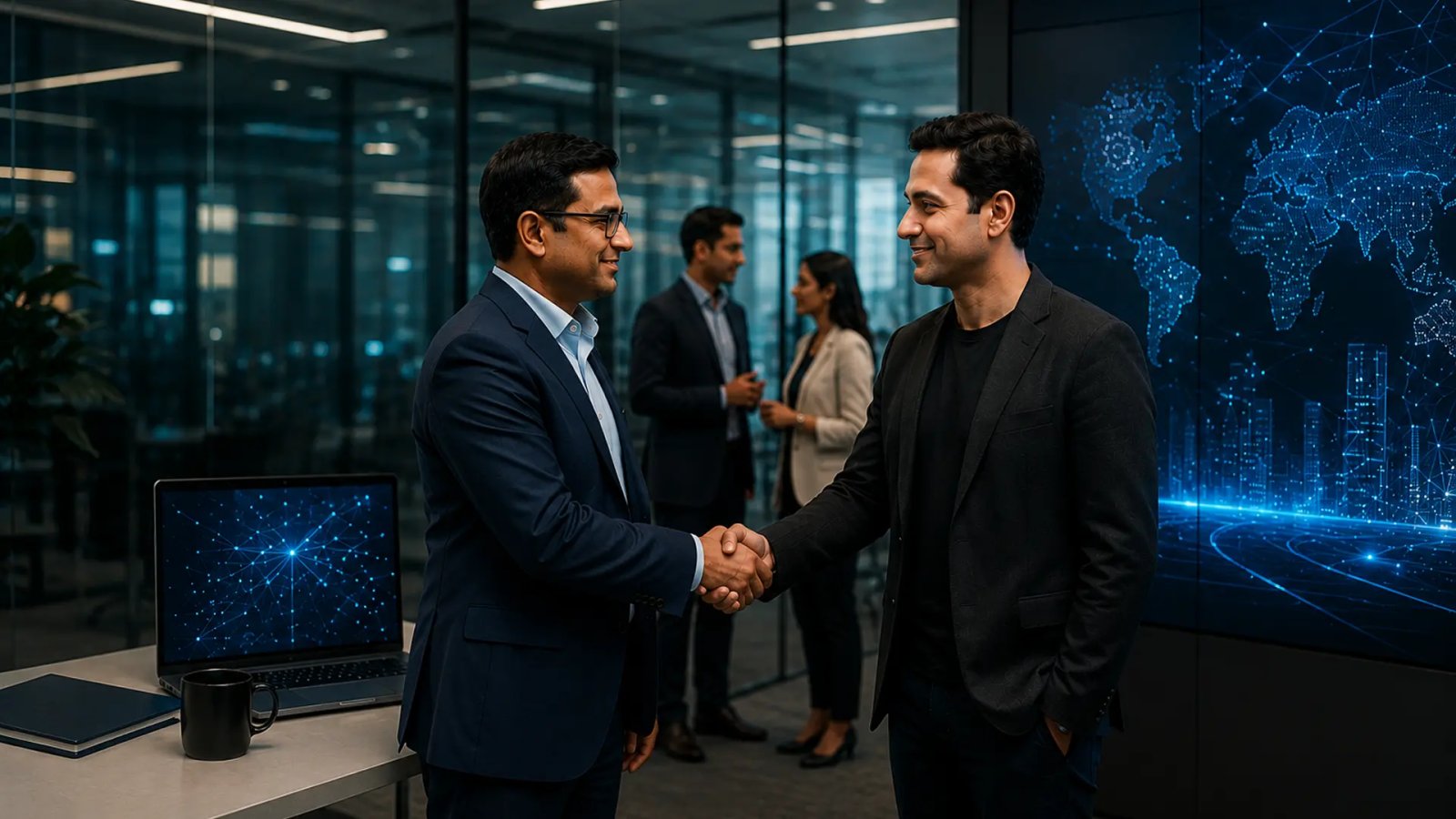 TCS and Anthropic logos representing a partnership focused on enterprise artificial intelligence adoption.